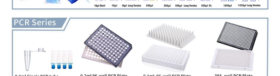 1.2ml Round U Bottom Shape PCR Deep Well Plate