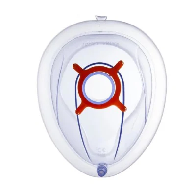 Maschera per anestesia in PVC monouso con valvola ascendente per uso medico all'ingrosso