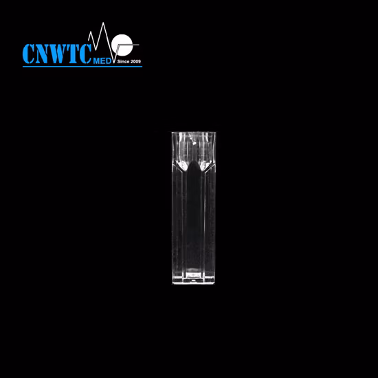 Coppa campione per cuvetta di reazione colorimetrica in plastica da laboratorio per cuvetta spettrofotometrica